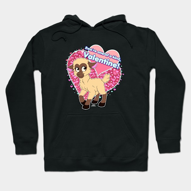 Sweet Sheep - Valentine's Day (Original) Hoodie by K-Tee's CreeativeWorks